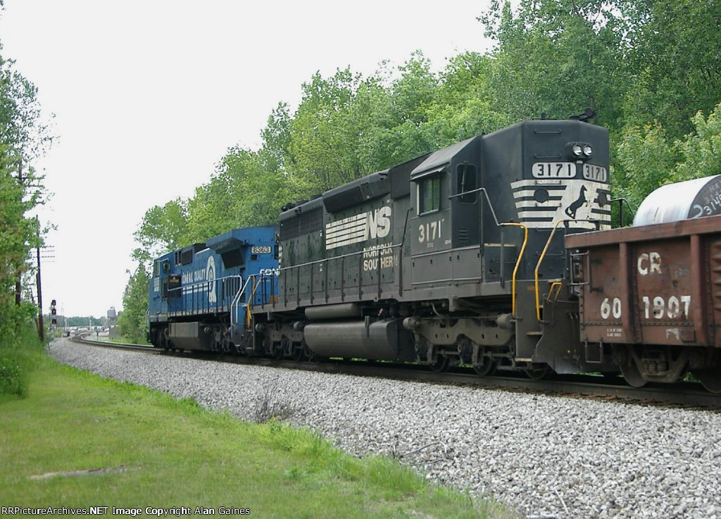 NS SD40 3171